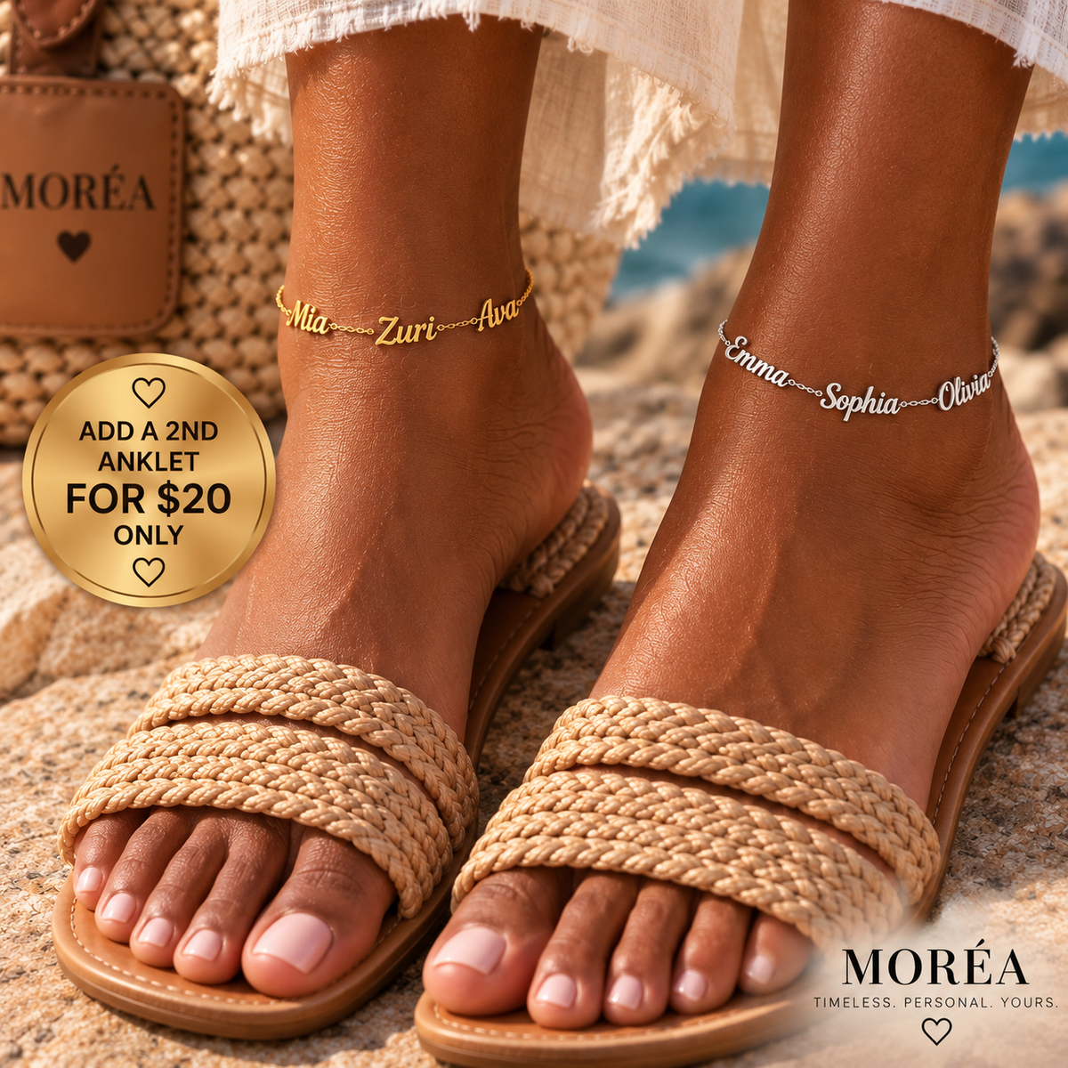 The Custom Signature Name Anklet