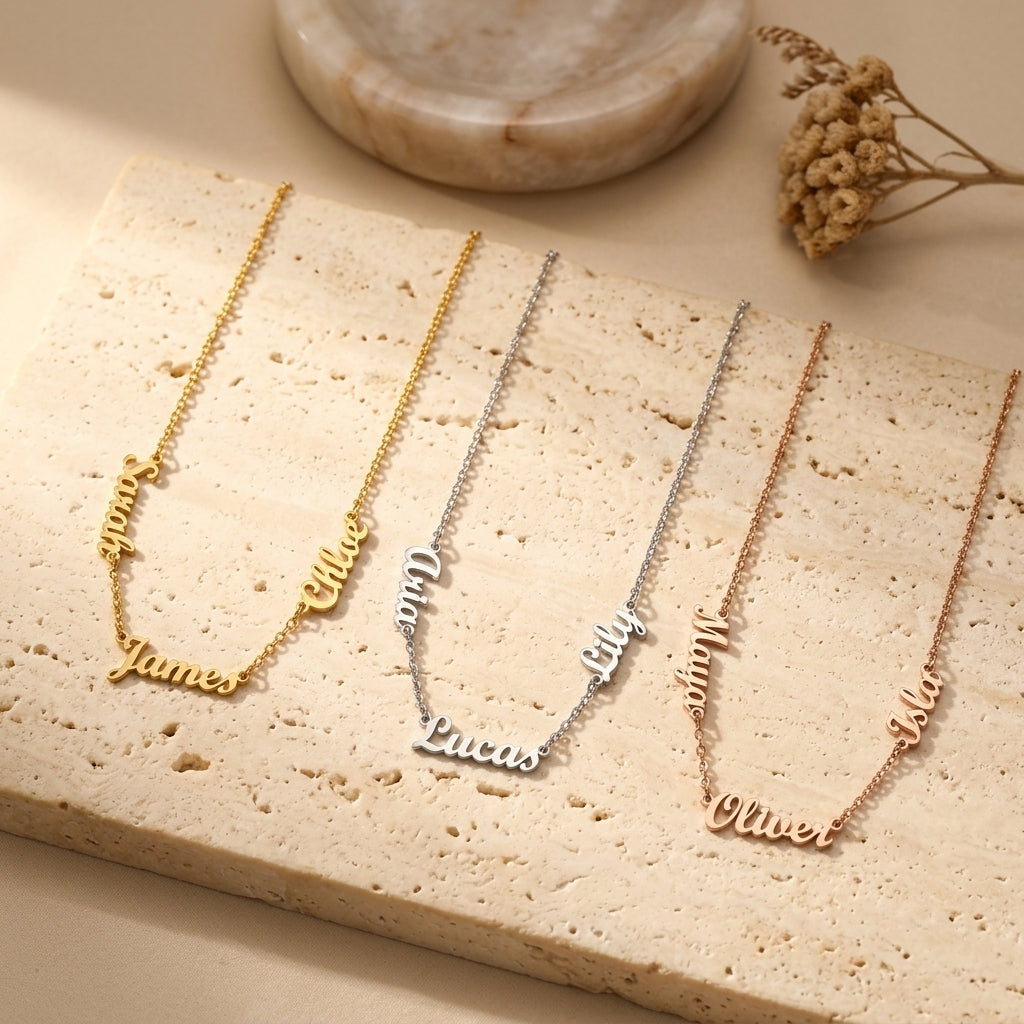 The Custom Signature Name Necklace
