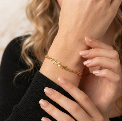 The Custom Signature Name Bracelet