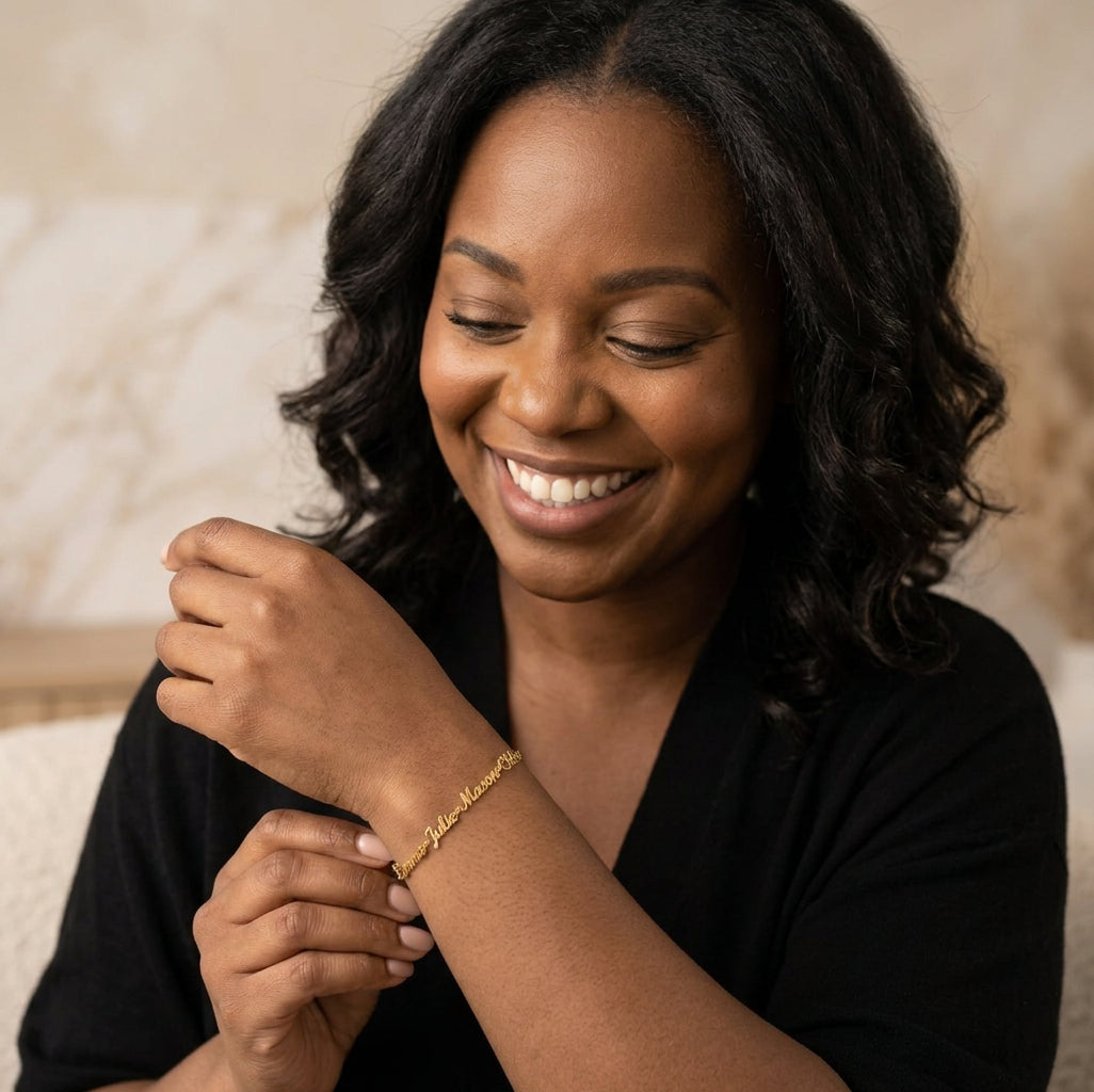 The Custom Signature Name Bracelet