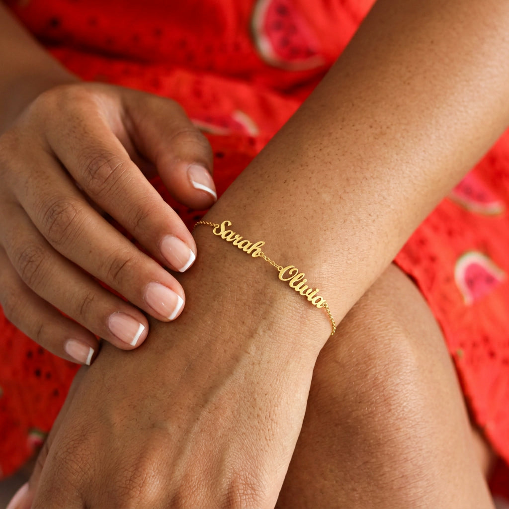 The Custom Signature Name Bracelet