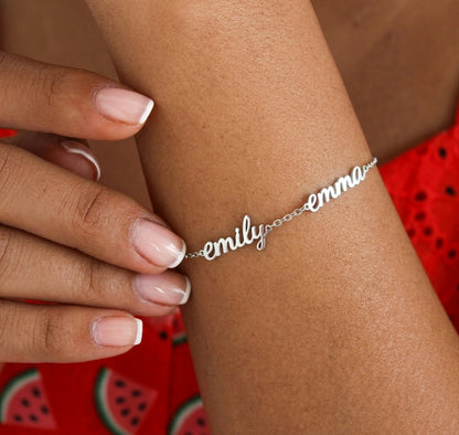 The Custom Signature Name Bracelet